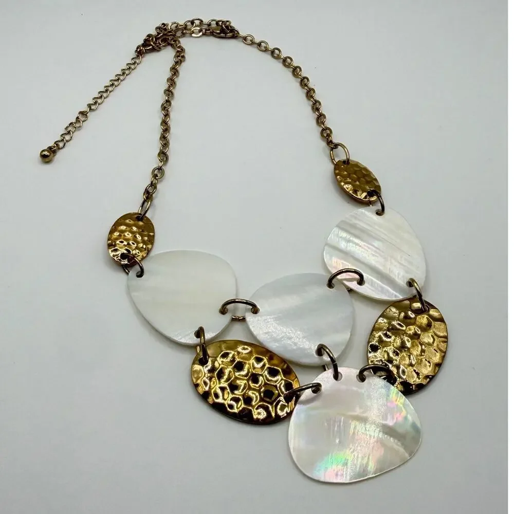 Gold Statement Necklace Set – 2 Pc Mixed Designs